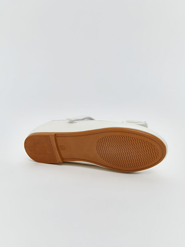 Lcw Steps Bej Lcw Steps Fiyonk Detaylı Kız Çocuk Babet