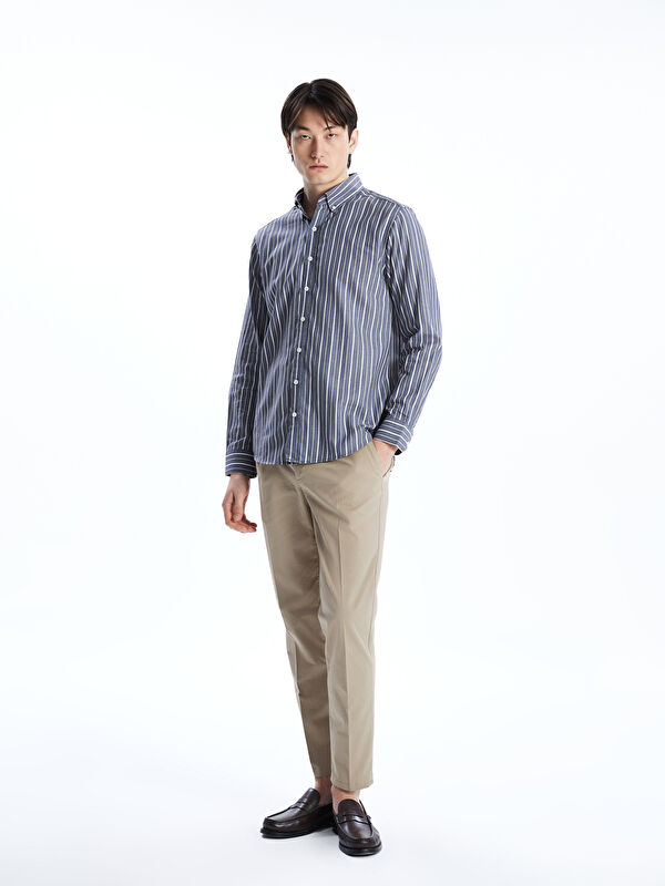 SOUTHBLUE Standart Kalıp Gabardin Erkek Pantolon