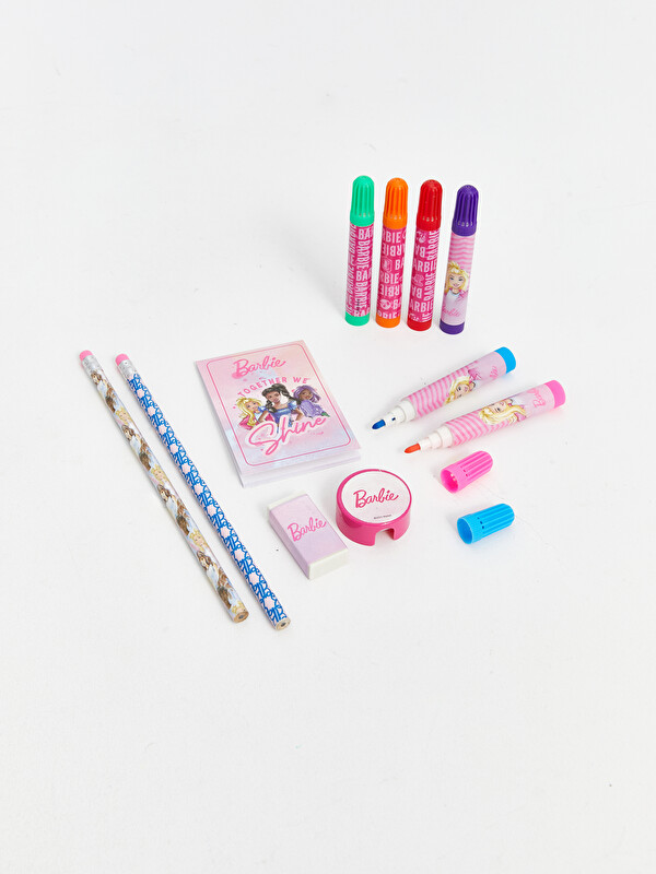 LCW JOY Barbie Printed Stationery Set