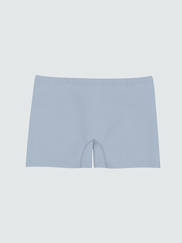 LCW Kids Beli Lastikli Basic Kız Çocuk Boxer