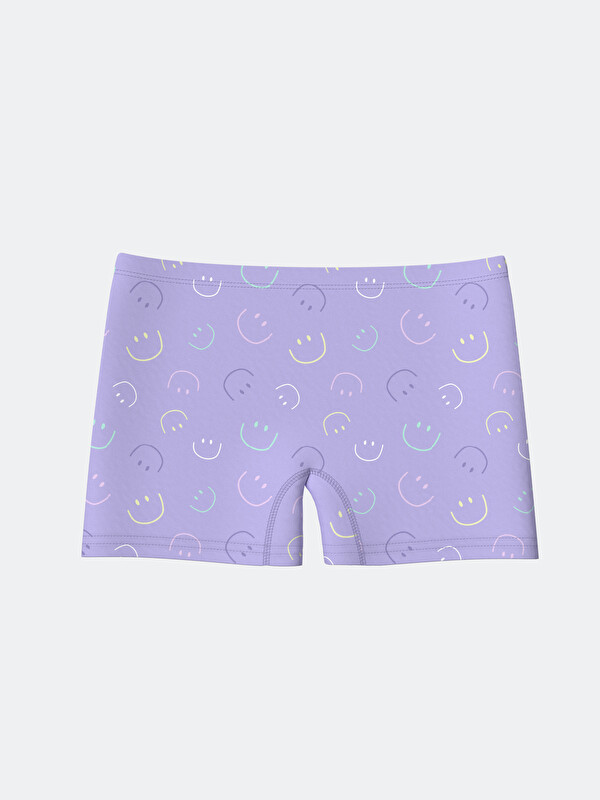 LCW Kids Baskılı Kız Çocuk Boxer