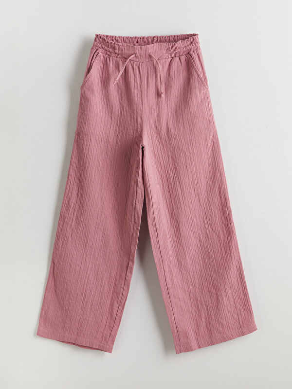 LCW Kids Elastic Waist Girls' Trousers