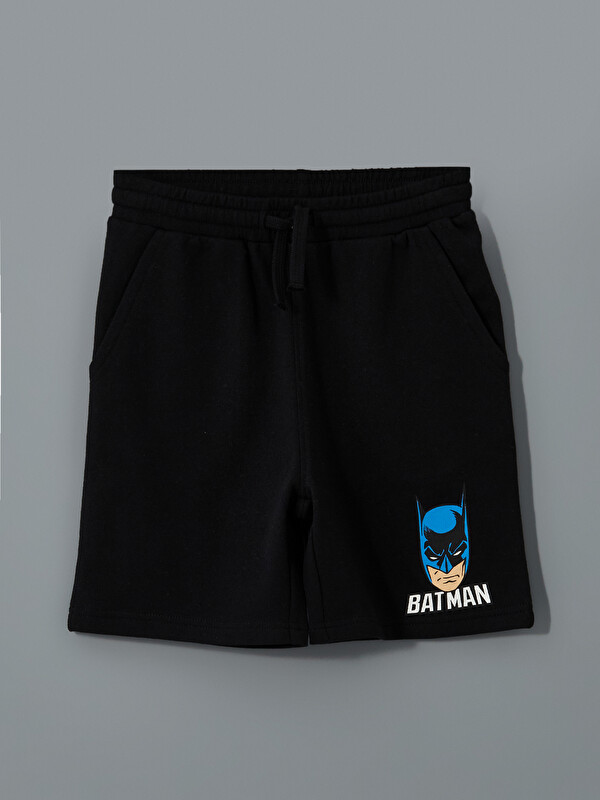 LCW Kids Batman Baskılı Erkek Çocuk Şort