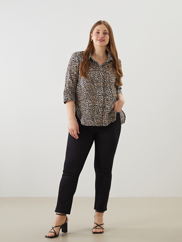 LCWAIKIKI Classic Straight Fit Kadın Jean Pantolon