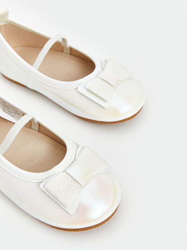 Lcw Steps Bej Lcw Steps Fiyonk Detaylı Kız Bebek Babet