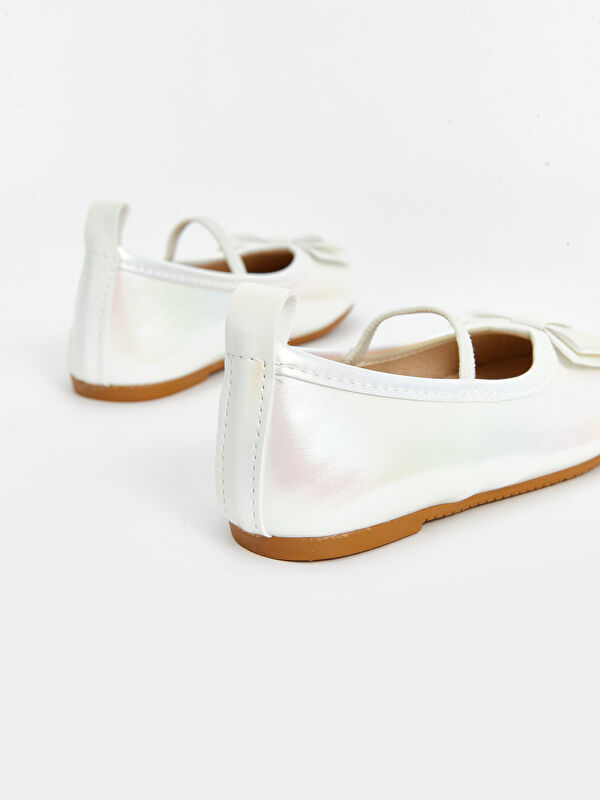 Lcw Steps Bej Lcw Steps Fiyonk Detaylı Kız Bebek Babet