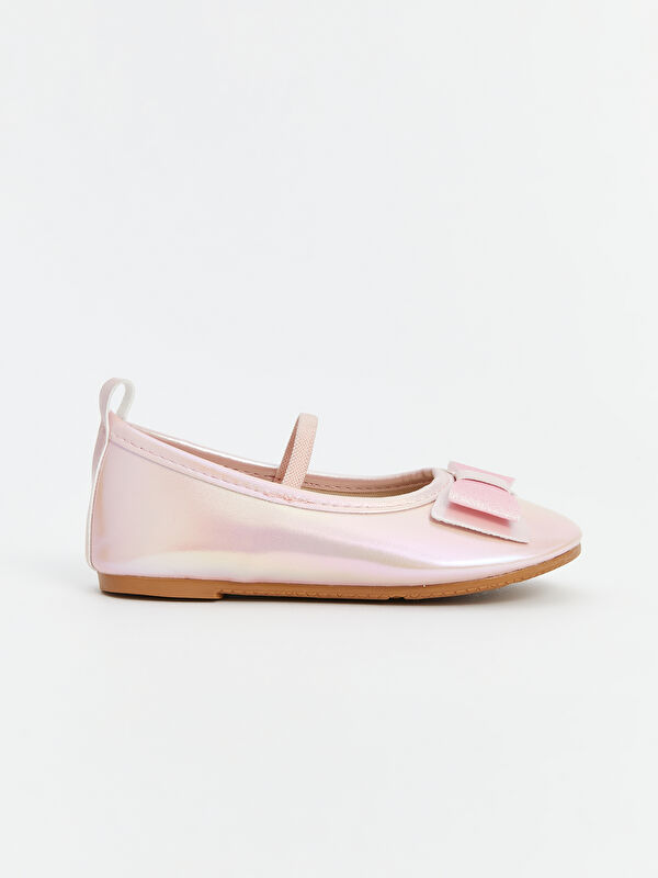 Lcw Steps Bej Lcw Steps Fiyonk Detaylı Kız Bebek Babet