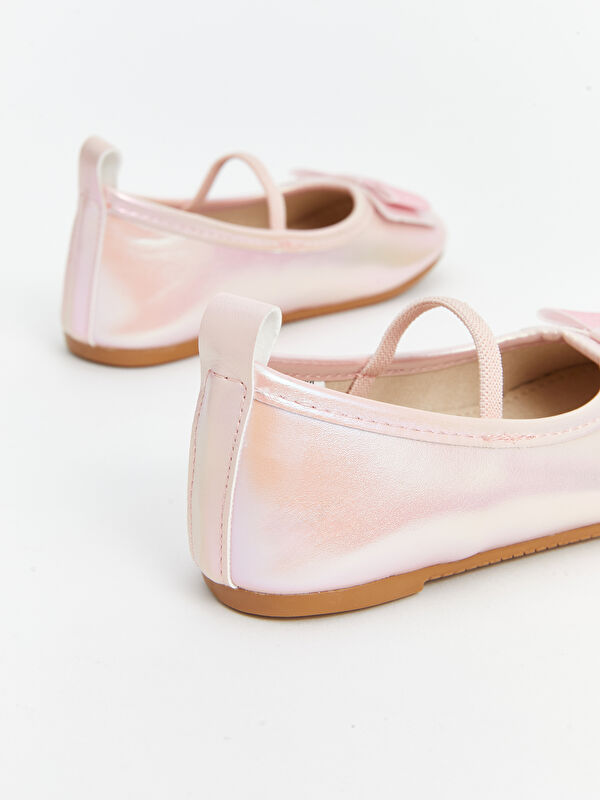 Lcw Steps Bej Lcw Steps Fiyonk Detaylı Kız Bebek Babet
