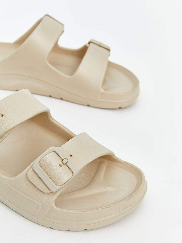 Lcw Steps Mavi Lcw Steps Çift Bantlı Erkek Terlik