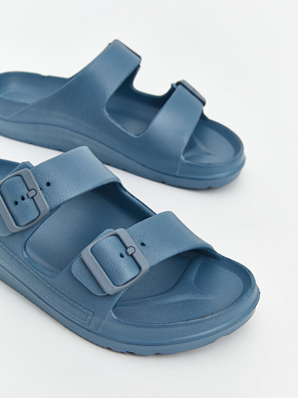 Lcw Steps Lcw Steps Mavi Çift Bantlı Erkek Terlik LC Waikiki'de! Mavi - 4. görsel