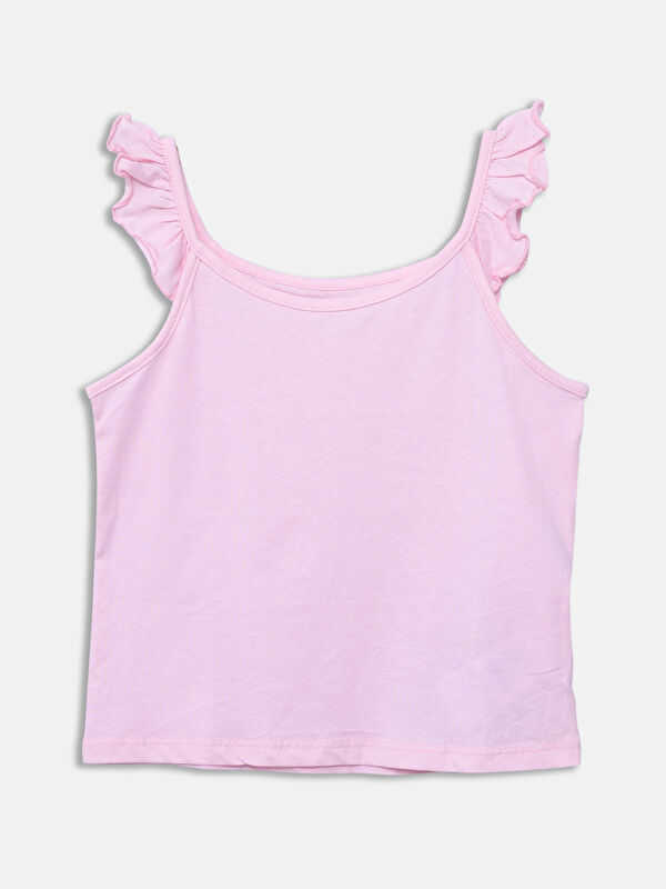 LCW Kids Square Collar Girls' Vest