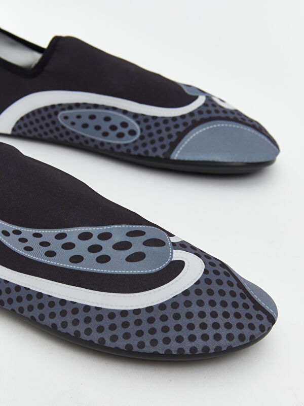 Lcw Steps Siyah Lcw Steps Baskili Erkek Deniz Ayakkabısı