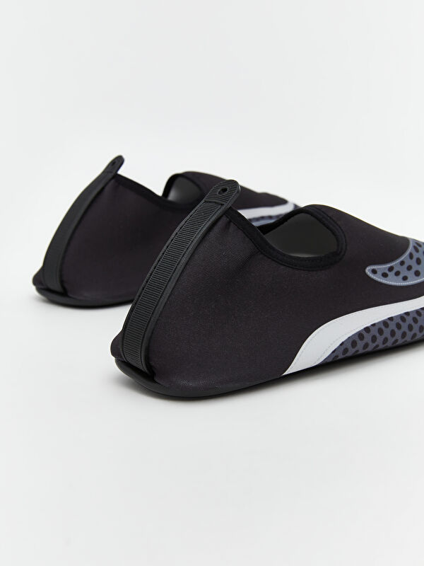 Lcw Steps Siyah Lcw Steps Baskili Erkek Deniz Ayakkabısı