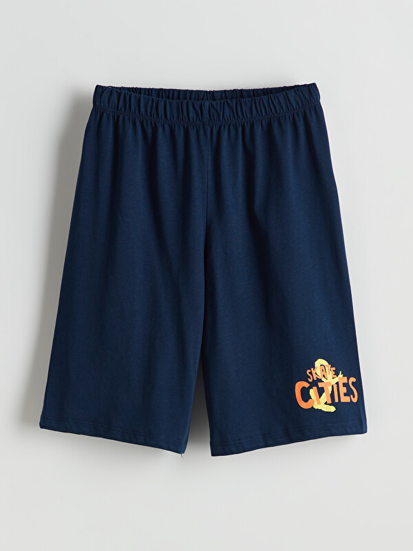 LCW Kids Beli Lastikli Erkek Çocuk Pijama Şort