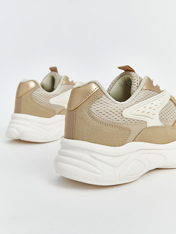 Lcw Steps Gri Lcw Steps Bağcıklı Kadın Spor Ayakkabı