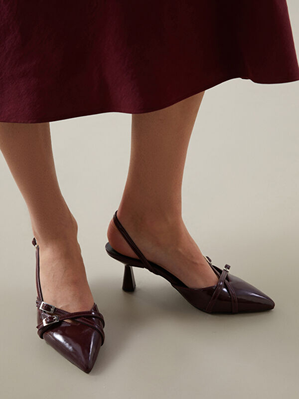 Lcw Steps Bej Lcw Steps Sivri Burun Kadın Topuklu Ayakkabı