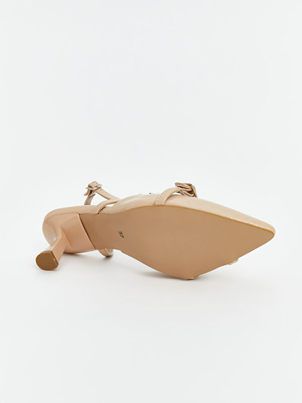Lcw Steps Bej Lcw Steps Sivri Burun Kadın Topuklu Ayakkabı