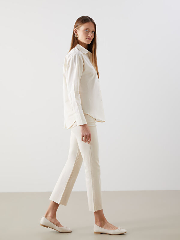 Lcw Steps Bej Lcw Steps Fiyonk Detaylı Kadın Babet