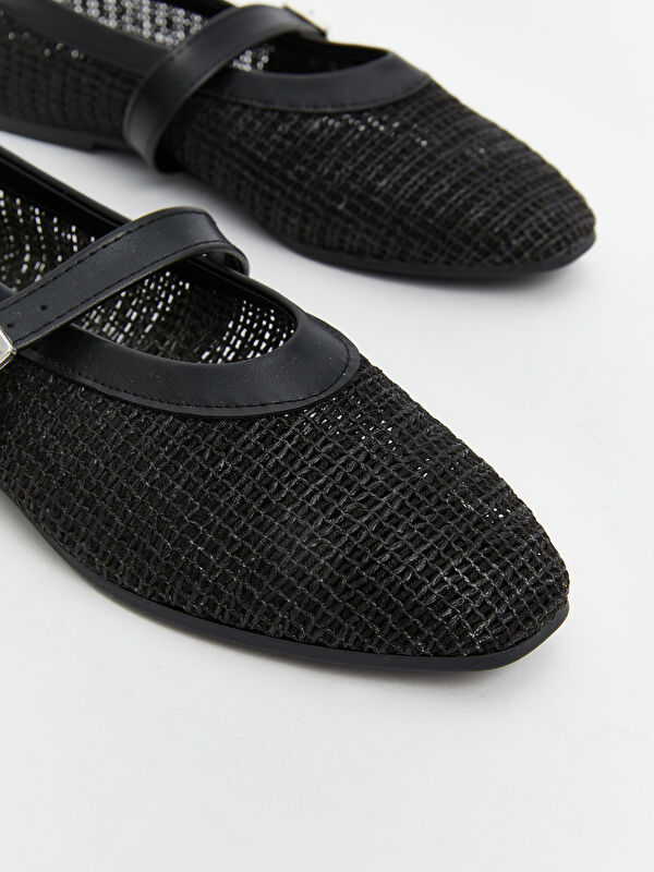 Lcw Steps Bej Lcw Steps Hasir Kadın Babet