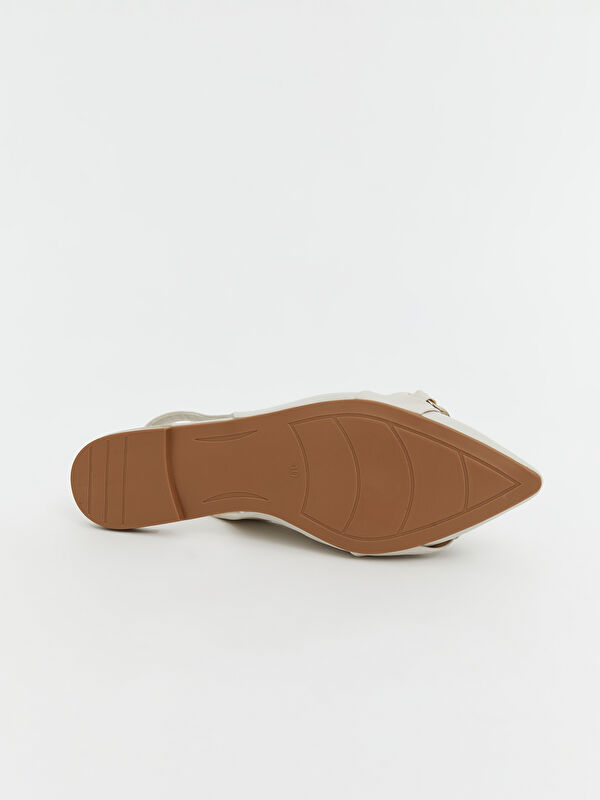 Lcw Steps Bej Lcw Steps Sivri Burun Kadın Babet