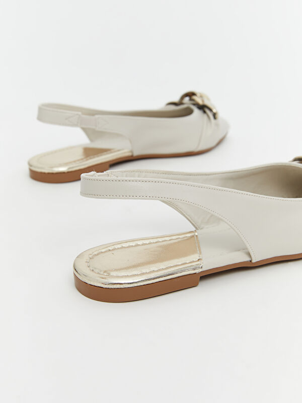 Lcw Steps Bej Lcw Steps Sivri Burun Kadın Babet