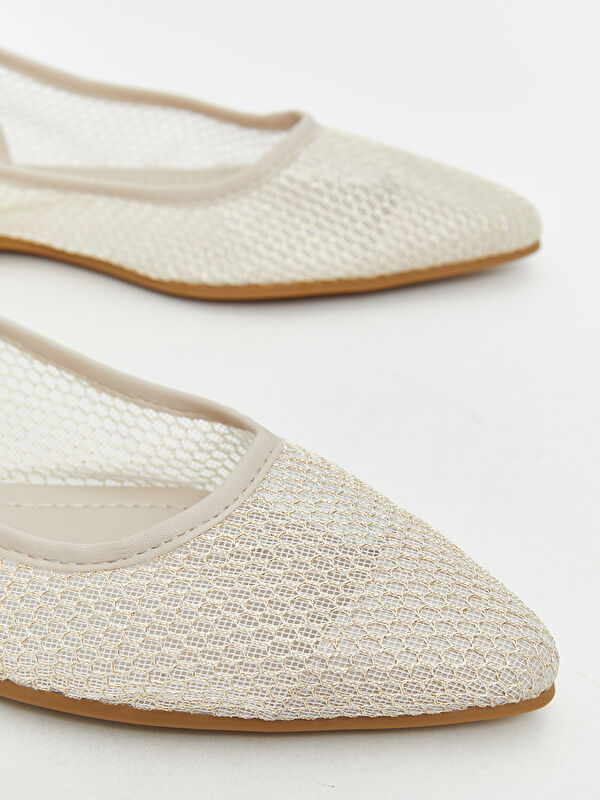 Lcw Steps Bej Lcw Steps Sivri Burun Kadın Babet