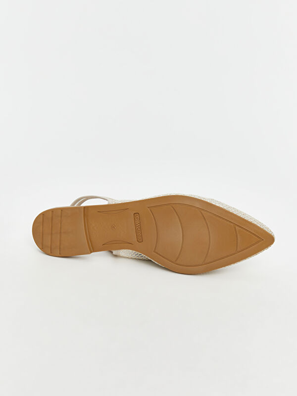 Lcw Steps Bej Lcw Steps Sivri Burun Kadın Babet