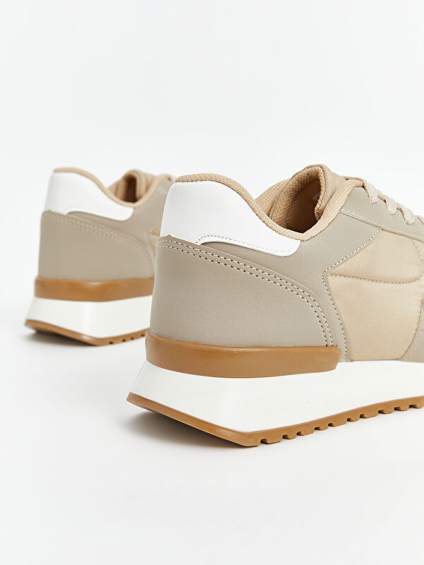 Lcw Steps Bej Lcw Steps Bağcıklı Kadın Spor Ayakkabı