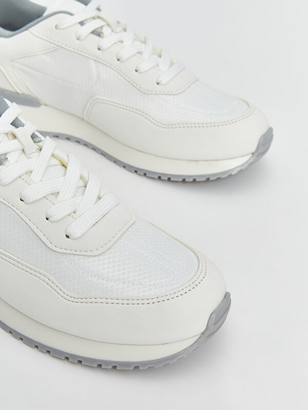 Lcw Steps Bej Lcw Steps Bağcıklı Kadın Spor Ayakkabı