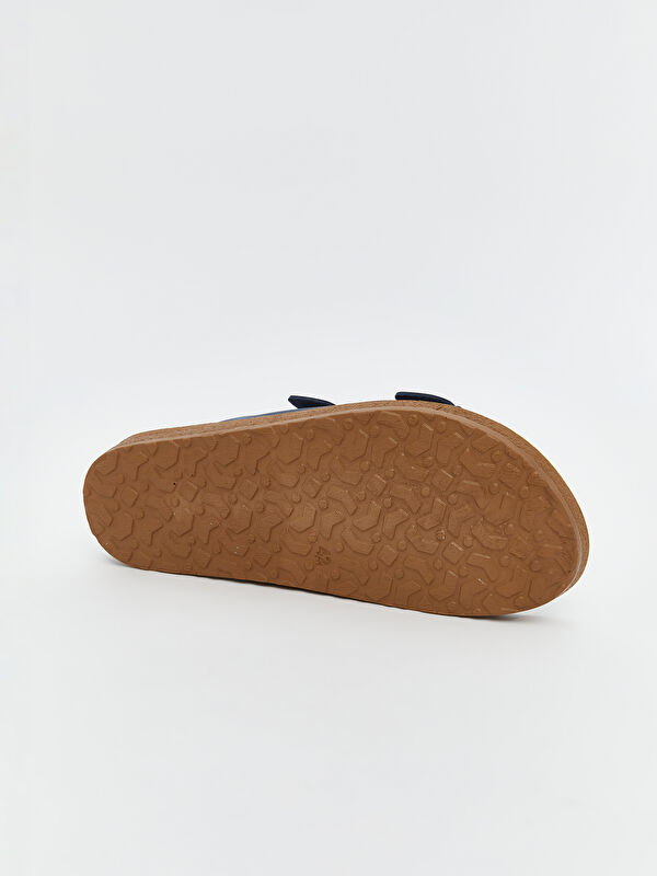 Lcw Steps Kahverengi Lcw Steps Çift Bantlı Erkek Terlik