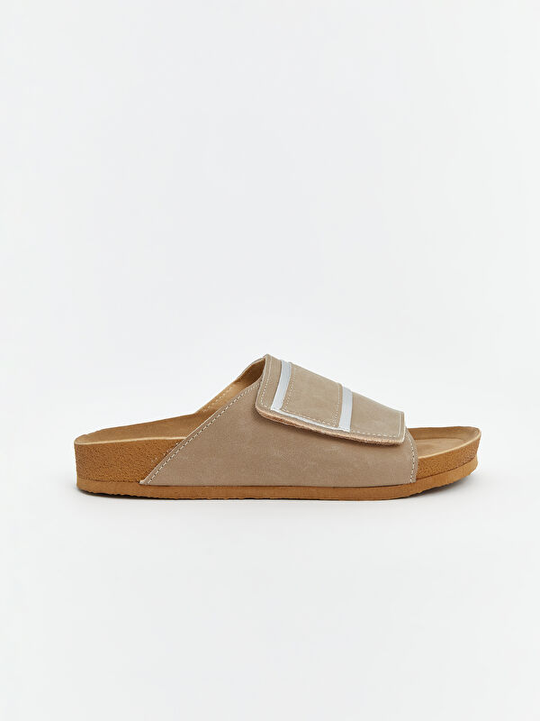 Tek Bantlı Cırt Cırtlı Kadın Terlik - Görsel 3