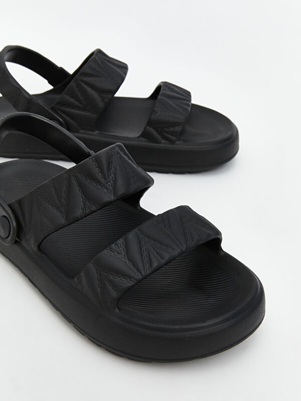 Lcw Steps Bej Lcw Steps Çift Bantlı Kadın Sandalet