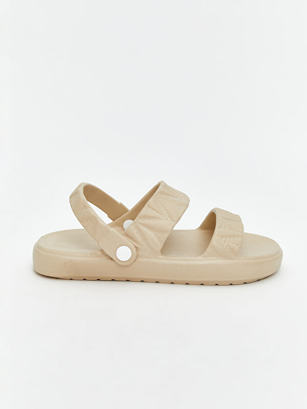 Lcw Steps Bej Lcw Steps Çift Bantlı Kadın Sandalet