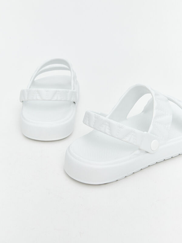 Çift Bantlı Kadın Sandalet - Görsel 6