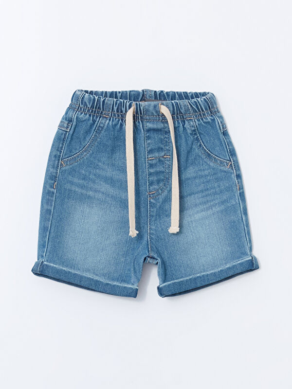 LCW Kids Short uni à taille élastiquée avec cordon pour garçons