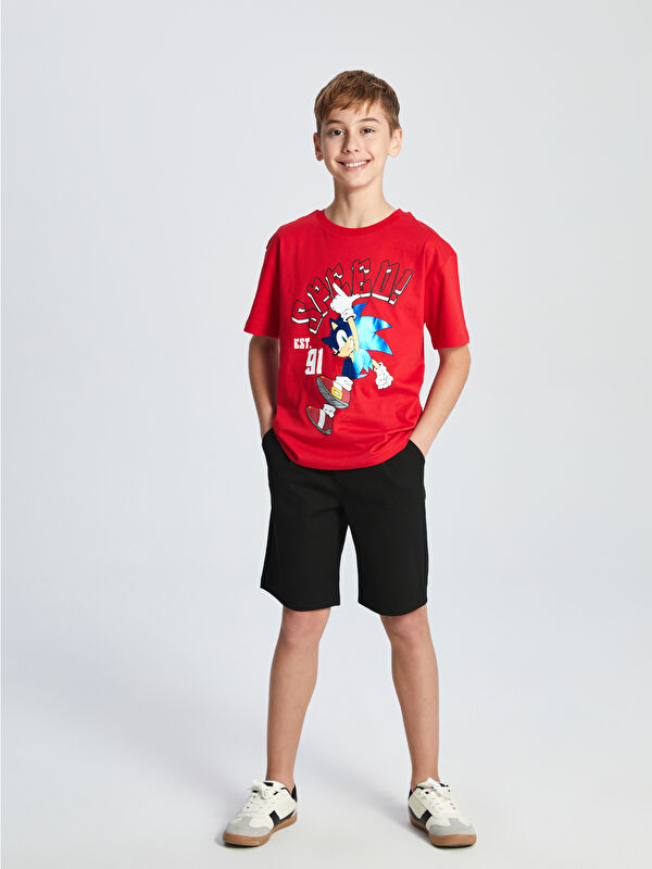 LCW Kids Beli Lastikli Erkek Çocuk Şort