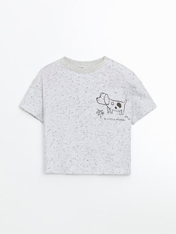 LCW baby Erkek Bebek Baskılı Tişört