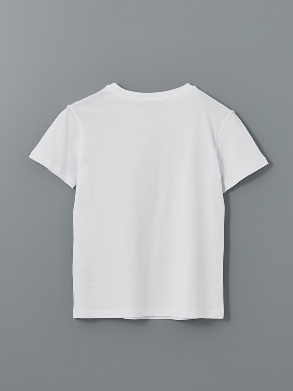LCW Vision Crew Neck Plain Jersey Women's T-Shirt - S5EC95Z8-Q6K