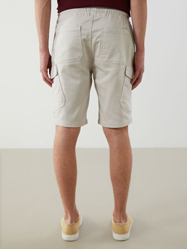 XSIDE Slim Fit Men's Cargo Shorts -S5EG68Z8-R7Z - LC Waikiki
