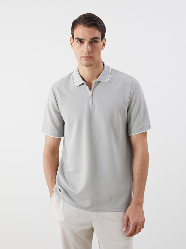LCW Vision Polo Yaka Kısa Kollu Erkek Tişört