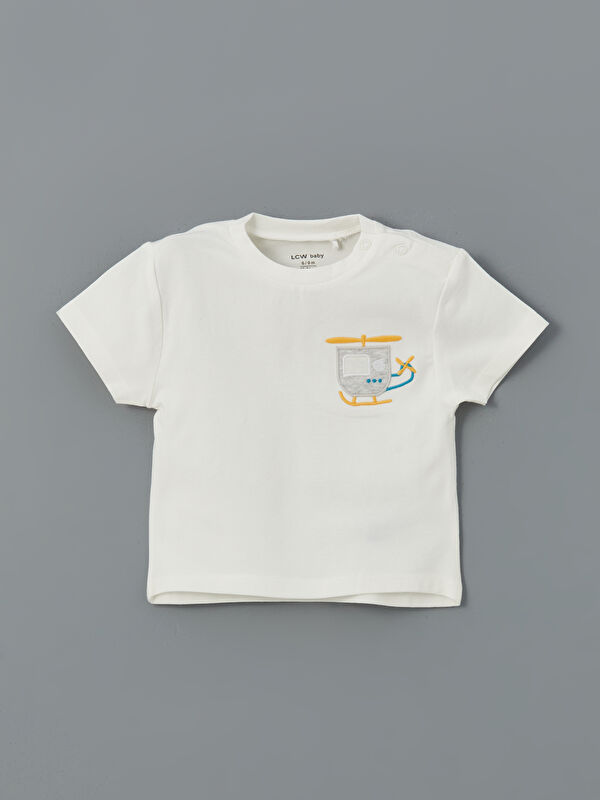LCW baby Baskılı Erkek Bebek Tişört