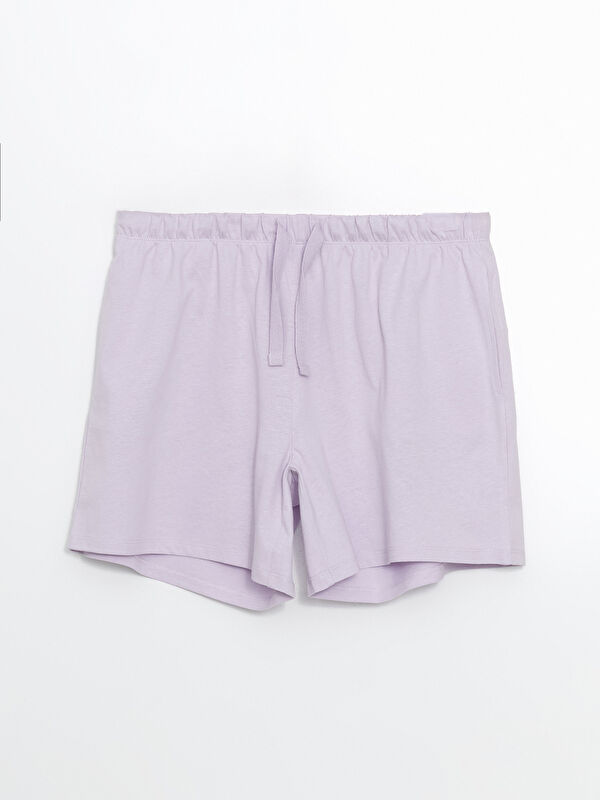 LCW DREAM Beli Lastikli Kadın Şort Pijama Altı