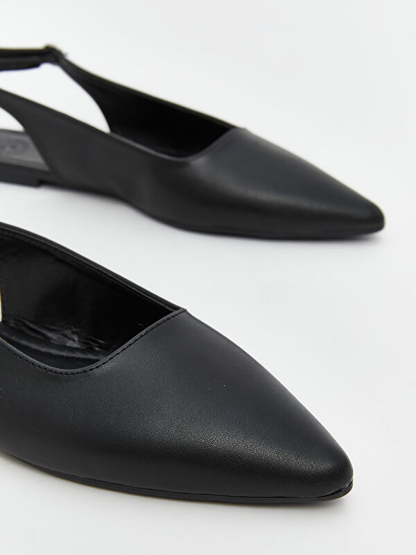 Lcw Steps Beyaz Lcw Steps Sivri Burun Kadın Babet