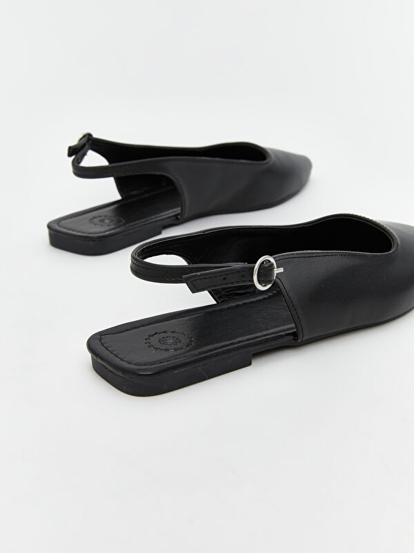 Lcw Steps Beyaz Lcw Steps Sivri Burun Kadın Babet