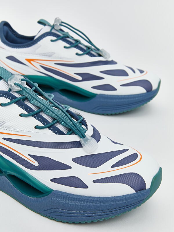 Bağcıklı Kalın Tabanlı Erkek Spor Ayakkabı - Görsel 4