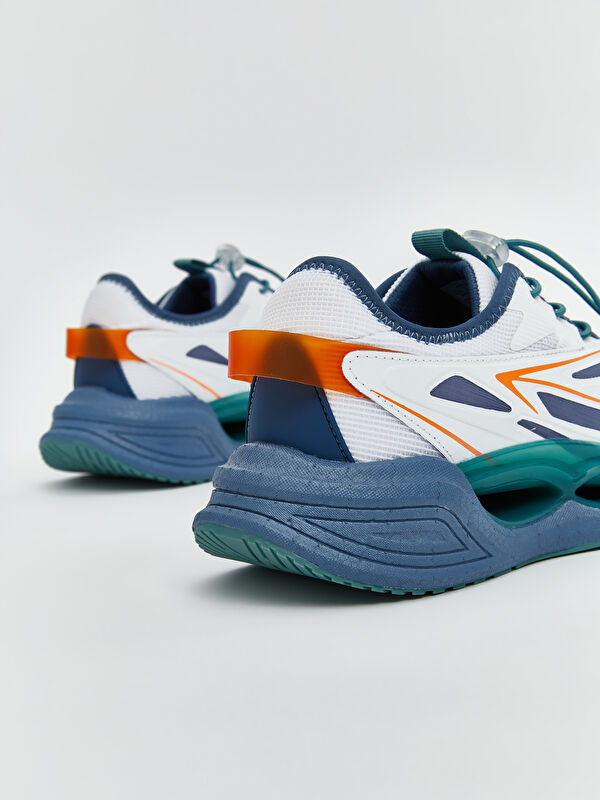 Bağcıklı Kalın Tabanlı Erkek Spor Ayakkabı - Görsel 6