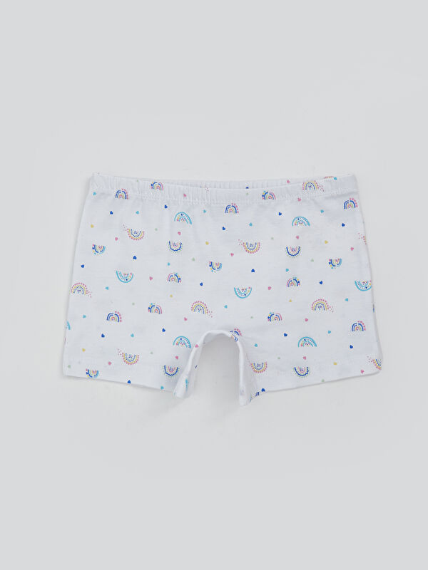 LCW Kids Beli Lastikli Kız Çocuk Boxer