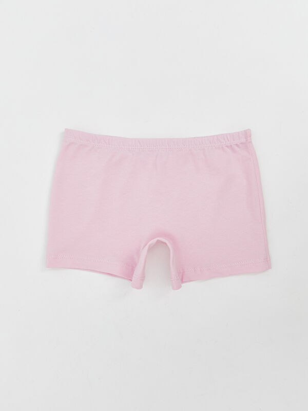 LCW Kids Beli Lastikli Kız Çocuk Boxer