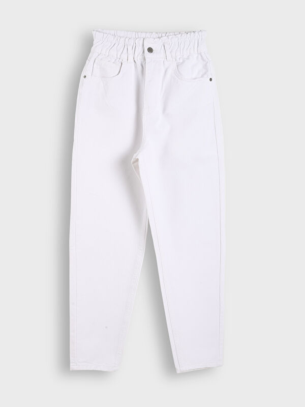 LCW Jeans Elasticated Waist Slouchy Fit Women's Jeans