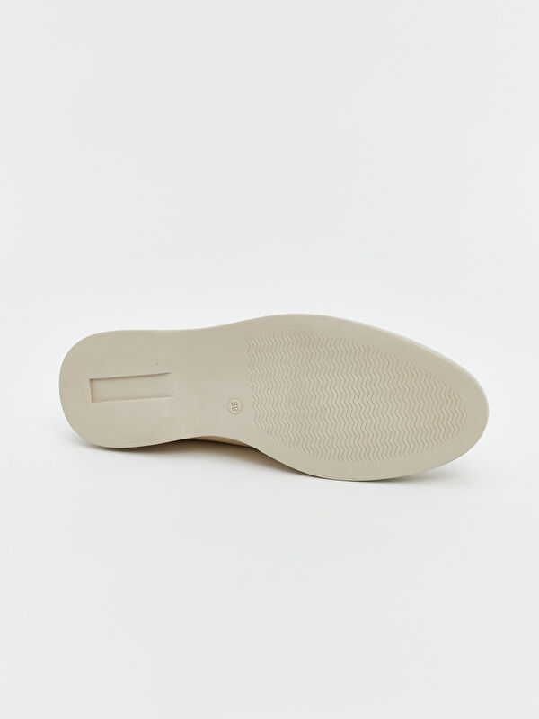 Hakiki Deri Kadın Loafer Ayakkabı - Görsel 8